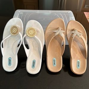 2 pairs for $35 Oka B Sandals